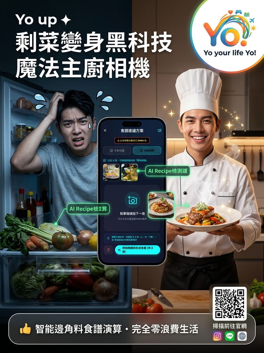 03 Yo up 剩菜變身黑科技 魔法主廚相機