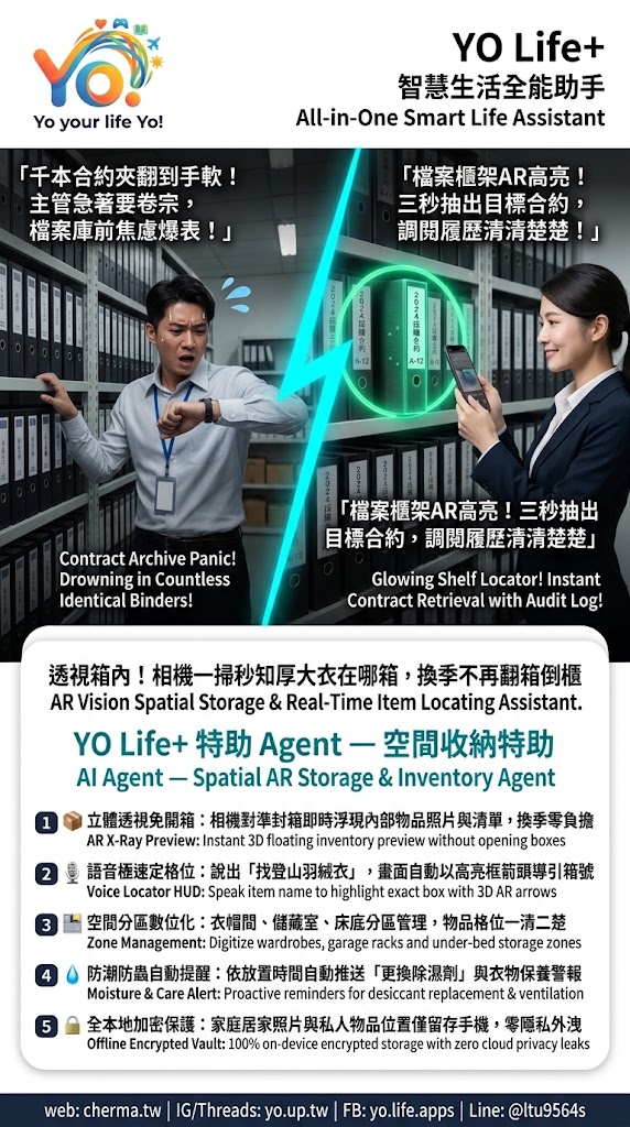 12 AR空間收納導引 3 企業重要文件倉儲