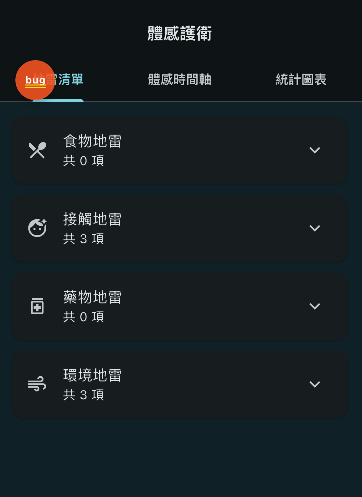 體感護衛環境日誌